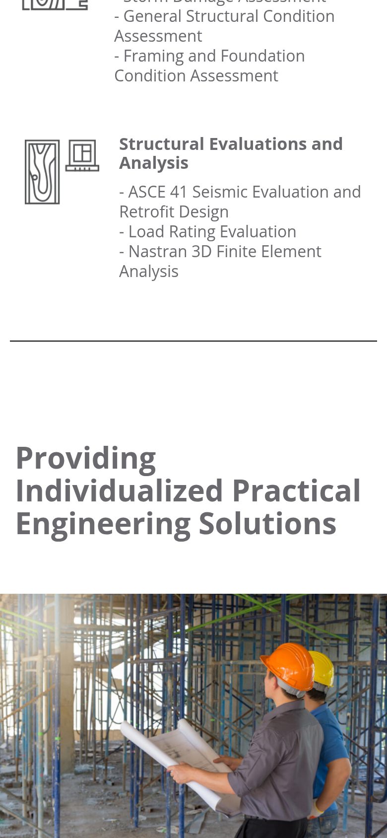 Cascadian Structural Engineering on mobile