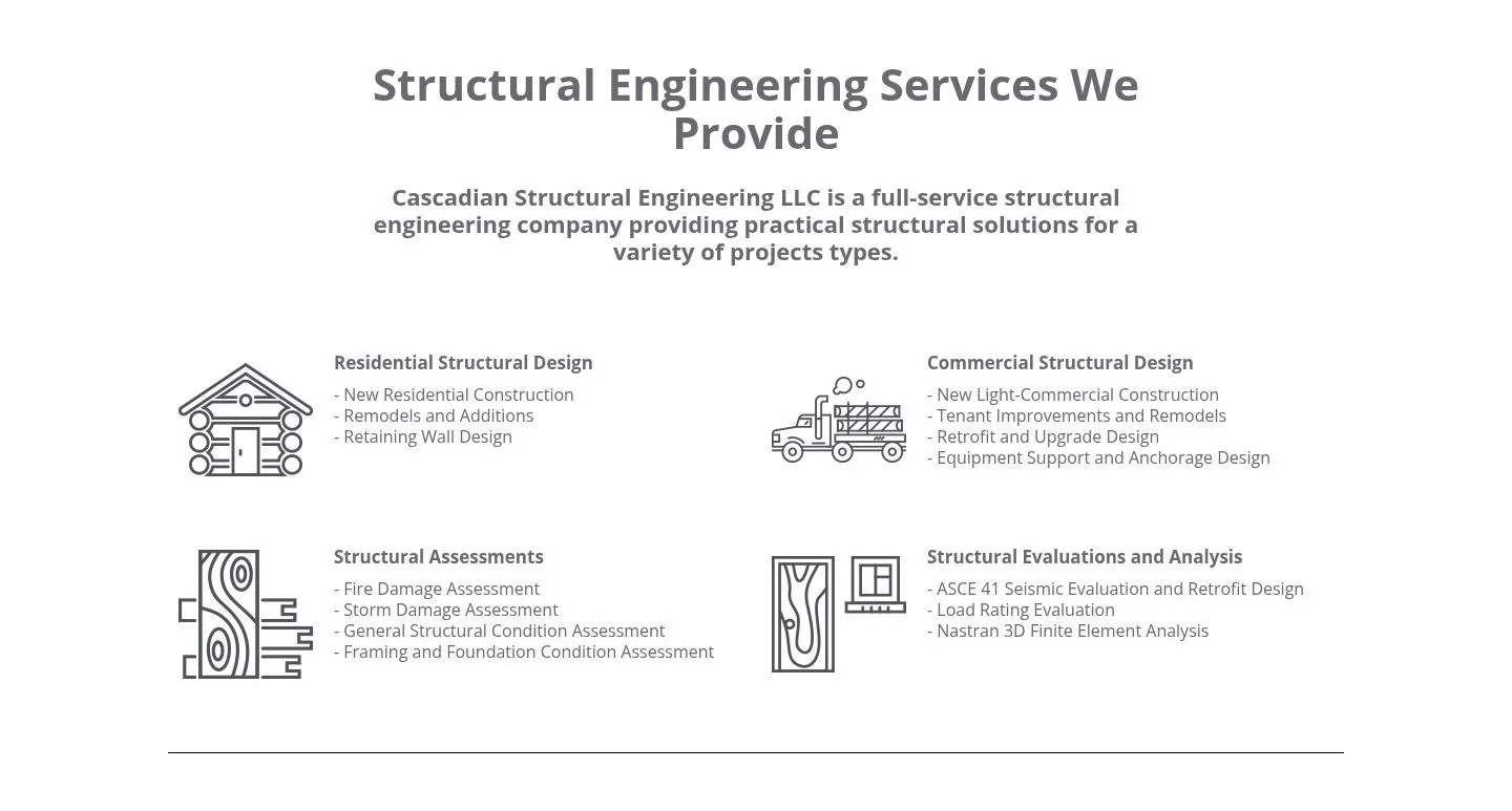 Cascadian services section