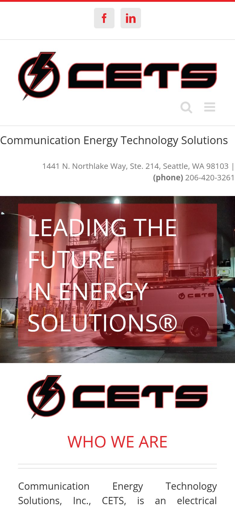 CETS on a phone