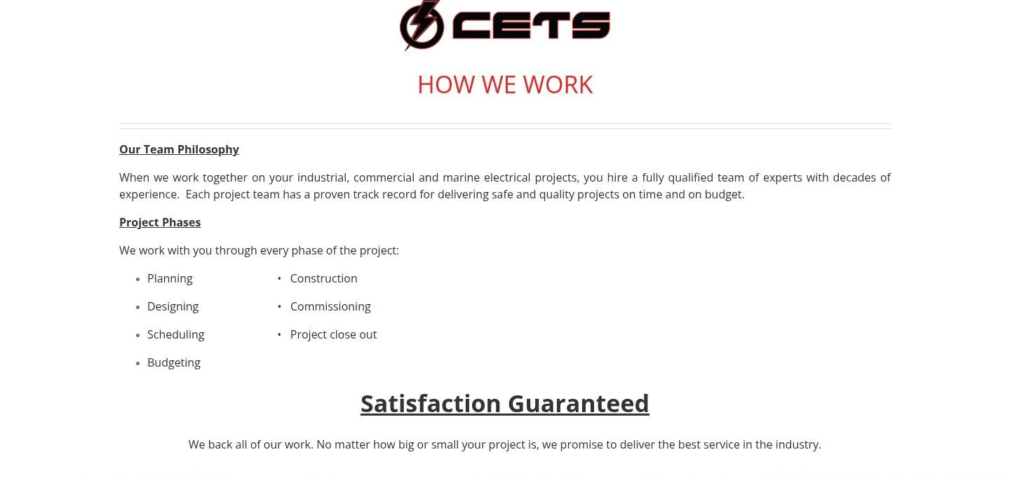 How we work