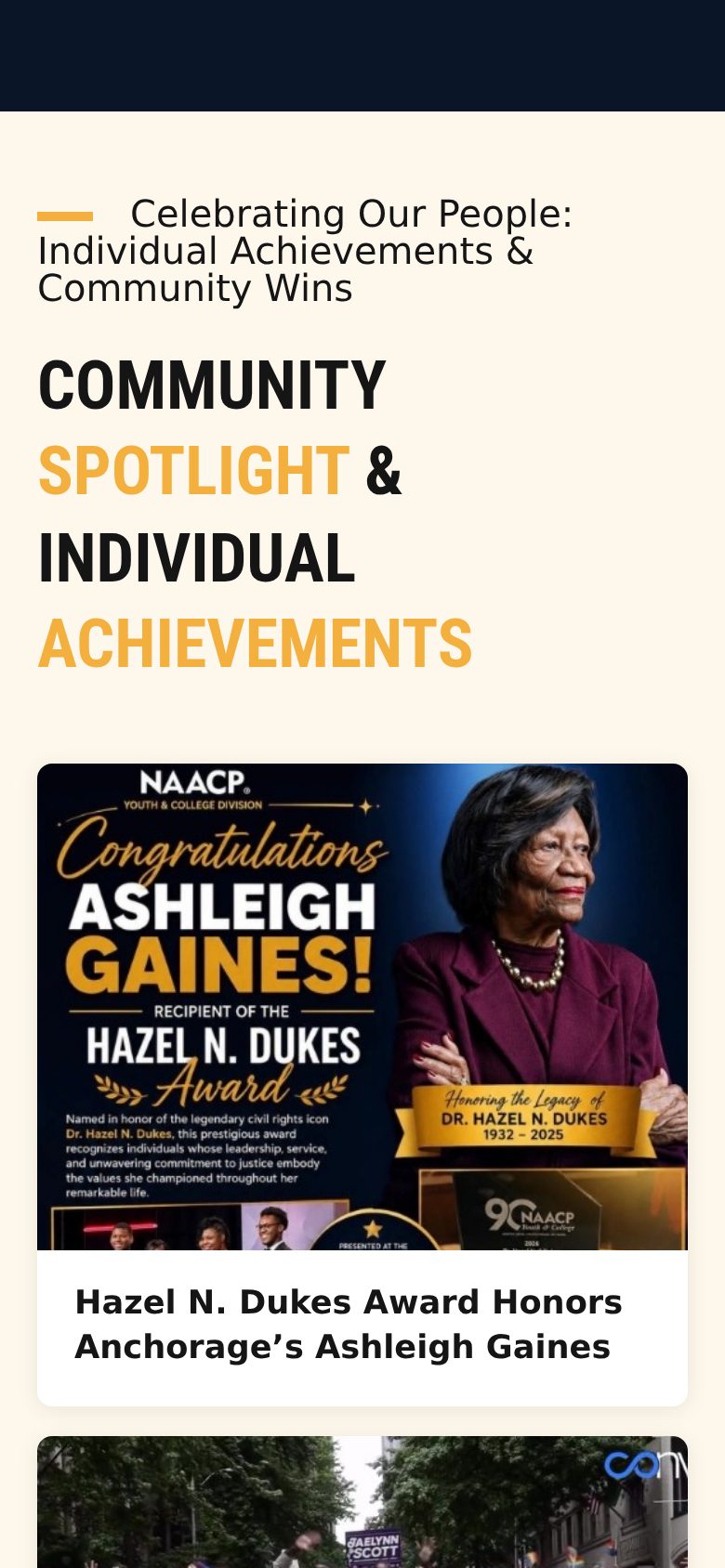 NAACP AOWSAC on mobile