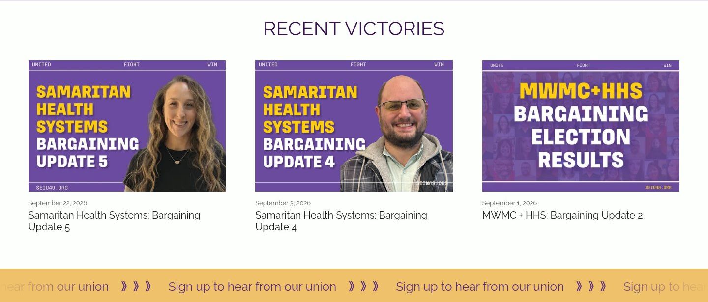Recent victories
