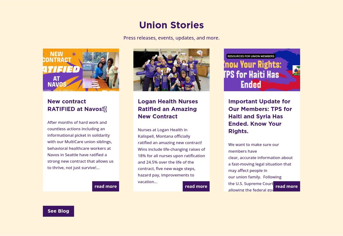 Union stories