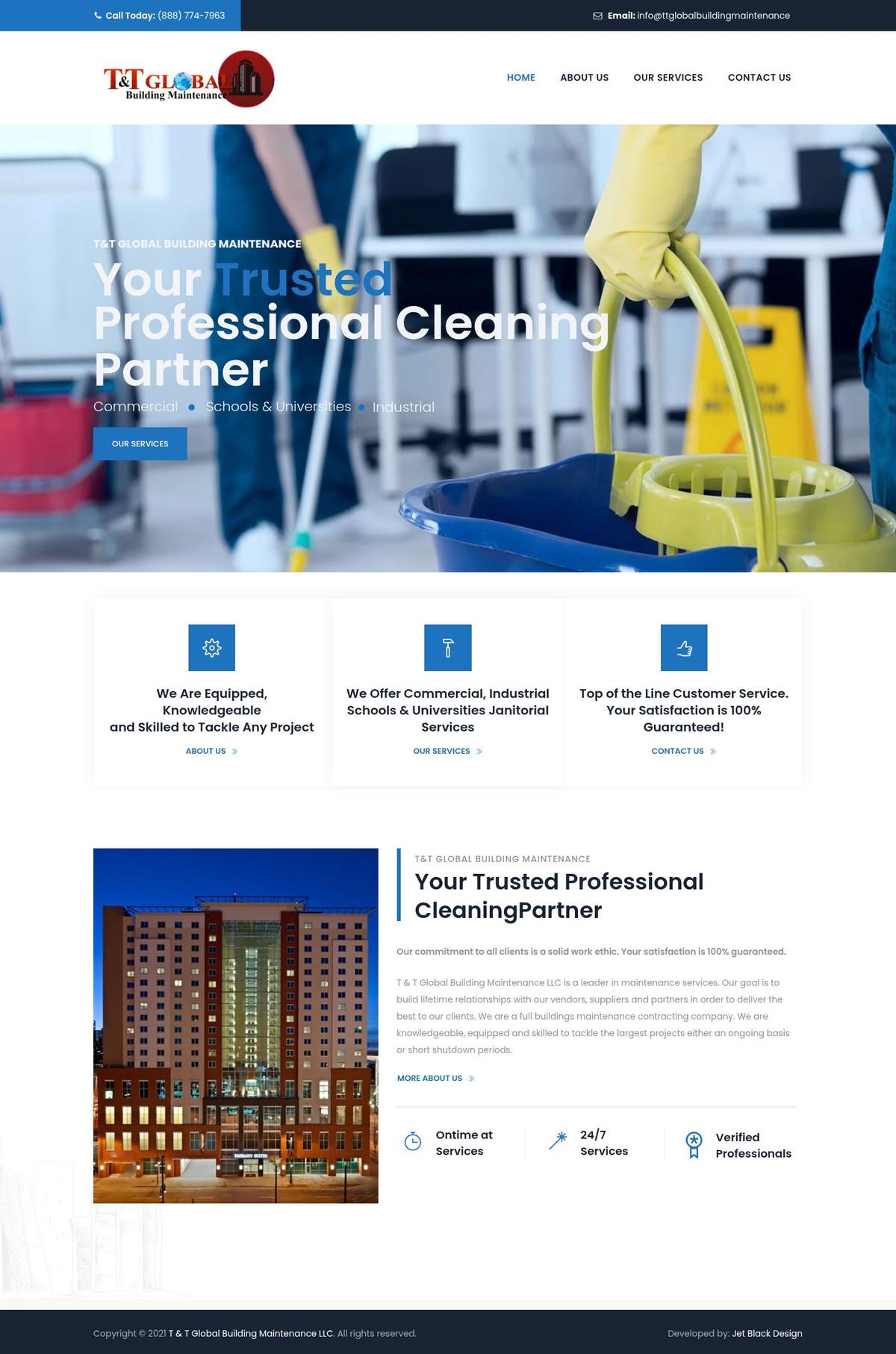 The full ttglobalbuildingmaintenance.com homepage