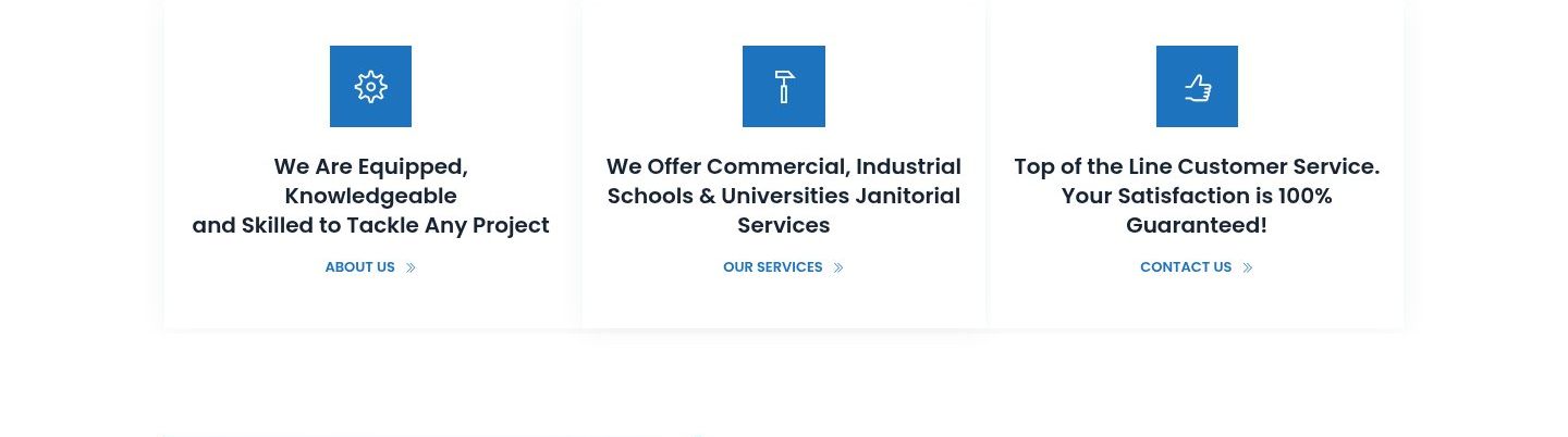 Service sectors on the T&T Global site