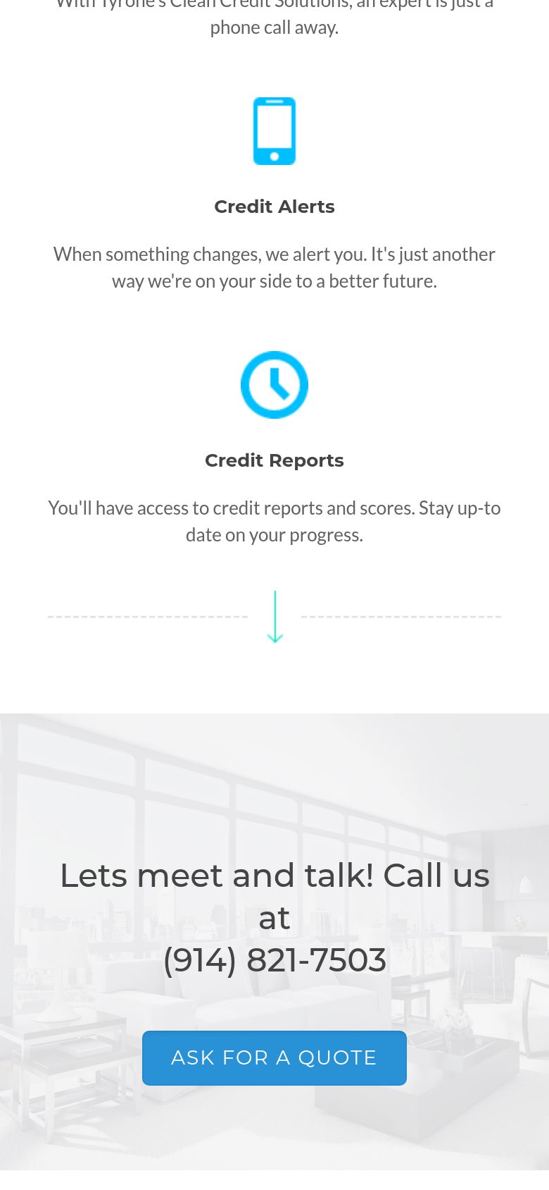 Tyrone's Clean Credit on mobile