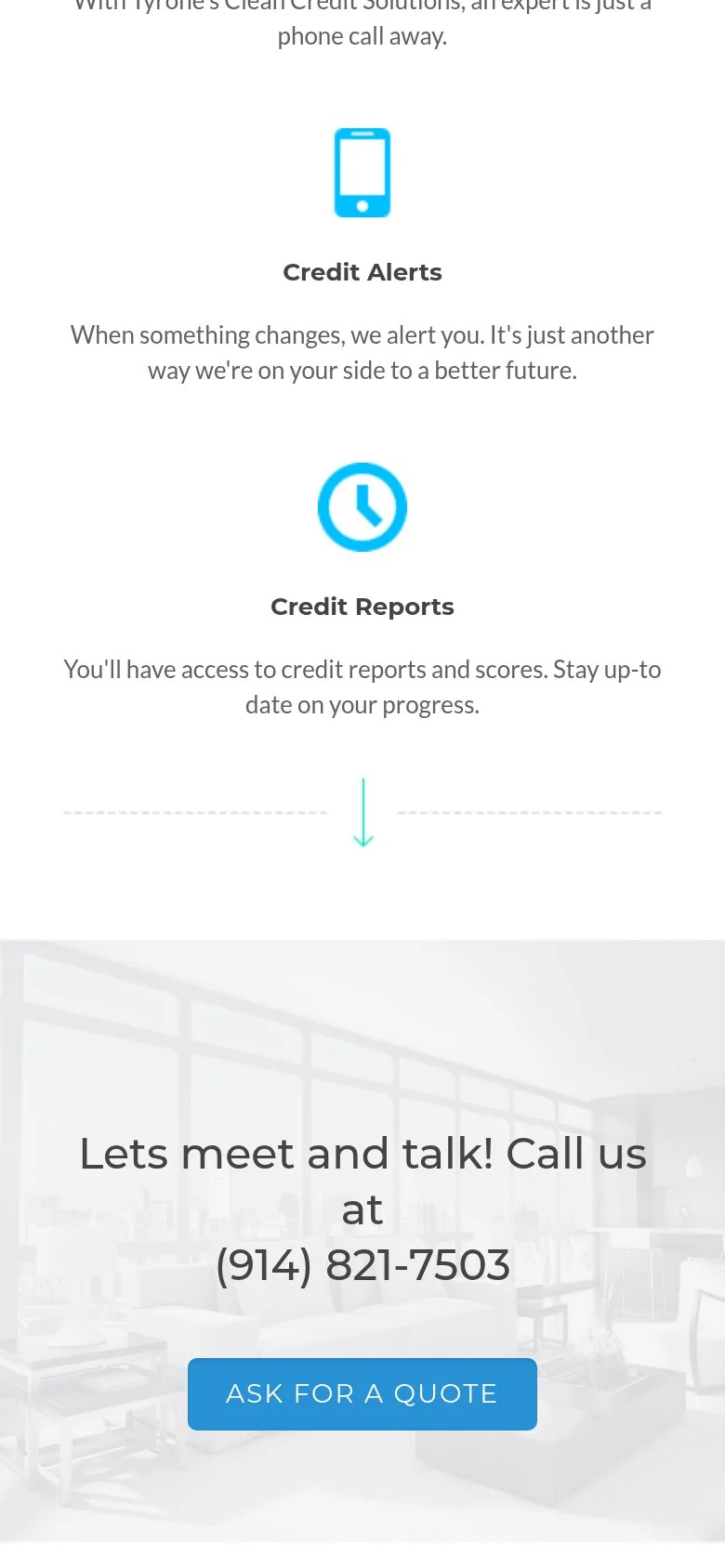 Tyrone's Clean Credit on mobile